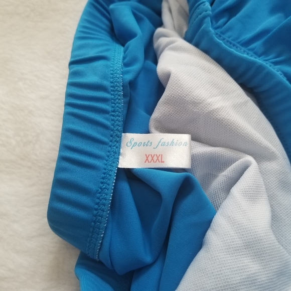 SOLD 🎉BIKINI PLUS SIZE 3XL FRINGE ROYAL BLUE 2 PI - Picture 7 of 9